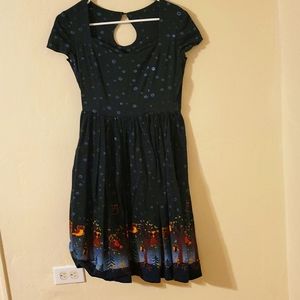 Banned Apparel owl print dress